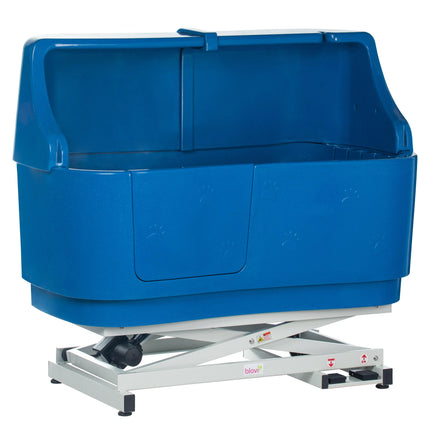 Blovi Electric and Stationary Bathtub Backrest - Blue.