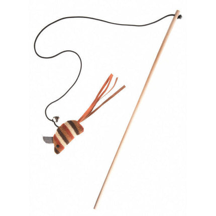Cat&Rina Cat Mouse Stick - Cat Wand with Bell.