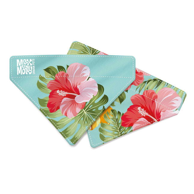 Max & Molly Reversible Bandana Exotique - dog bandana, double-sided.