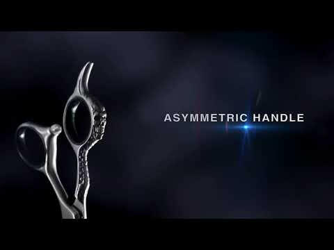 Artero Mystery Thinning - professional single-sided thinning shears with decorative handle, Japanese steel, 30 teeth.