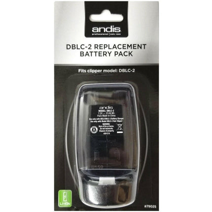 Replacement battery for Andis Pulse ZR II clipper.
