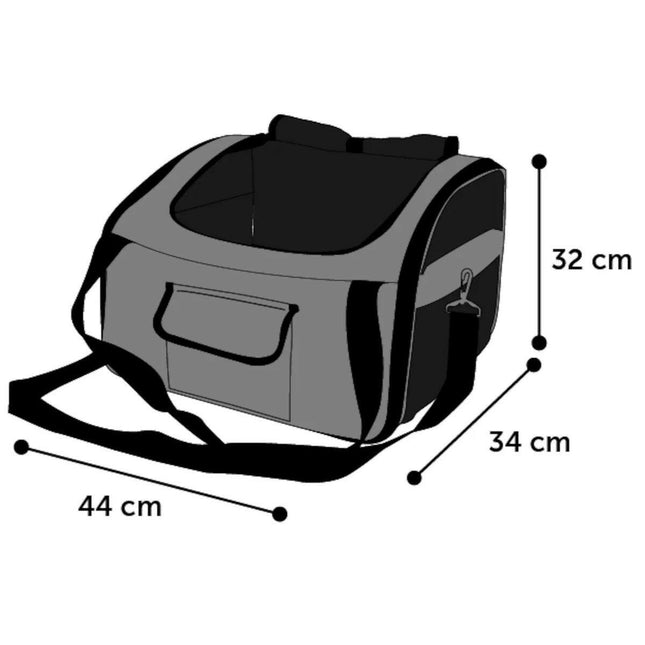 Flamingo Ida Car Seat & Carrying Bag - 2-in-1 bag and car seat for dogs and cats, up to 7kg.