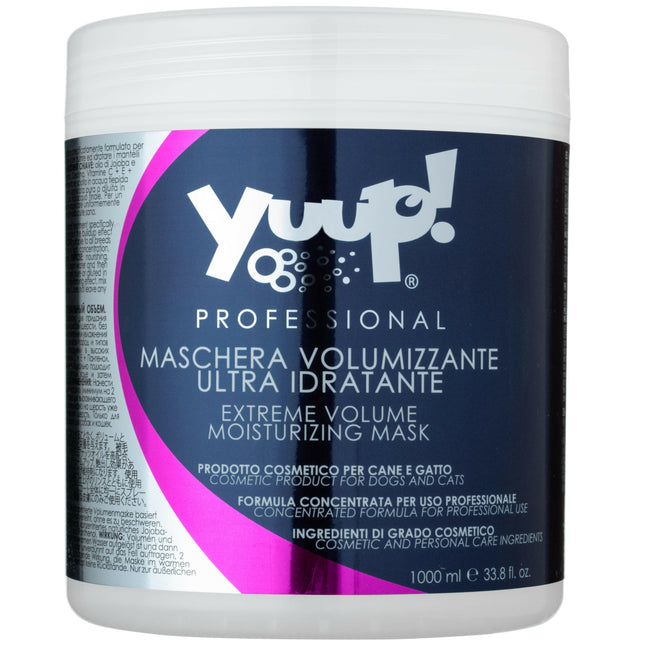 Yuup! Extreme Volume Moisturizing Mask - intensely moisturizing and volumizing mask for dog and cat fur.