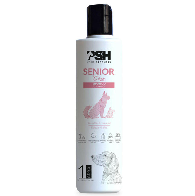 PSH Home Senior Care Shampoo - shampoo for senior dogs, eliminating unpleasant odors.