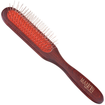 Maxi Pin - narrow, firm dog grooming brush with short pins.