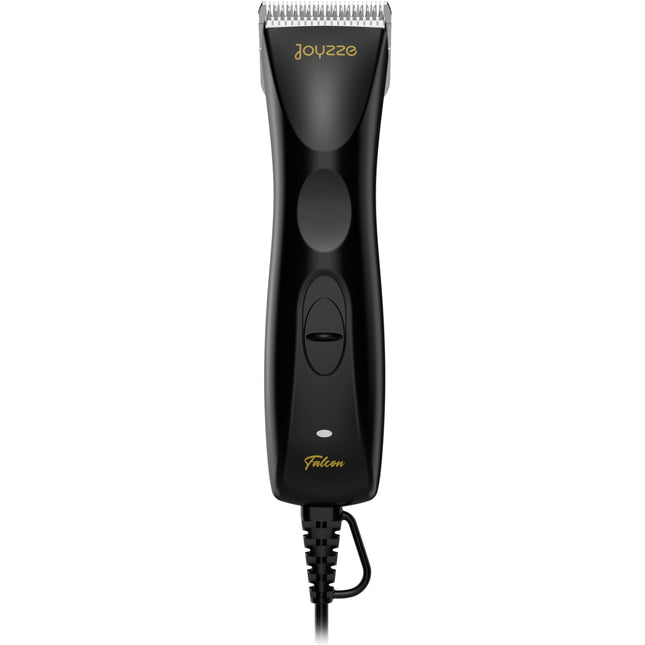Joyzze Falcon Corded Clipper - ultra-lightweight and quiet corded clipper with a running blade, black.