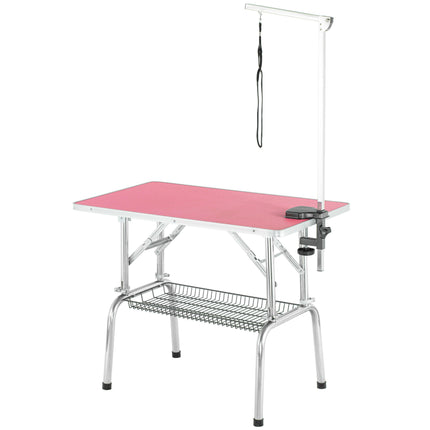 Sturdy Grooming Table Blovi 95x55cm - with Height Adjustment Range.