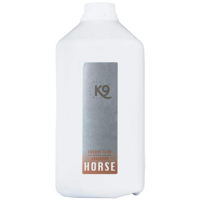 K9 Horse Copper Tone Shampoo - shampoo for horses enhancing brown and chestnut color, concentrate 1:10 - 2.7L.