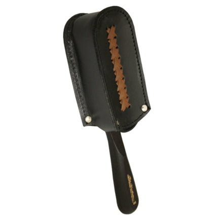 Chris Christensen Oblong Brush Cover - leather cover, brush case.