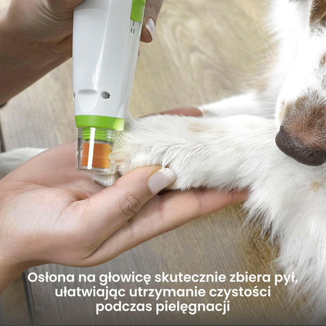 Oster Pet Nail Grinder - cordless, battery-operated nail grinder for dogs and cats.