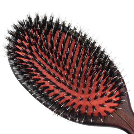 Comair Long Hair Oval Brush - brush for long hair, with bristles and nylon.
