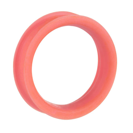 Geib interchangeable rings for scissors, hard apricot.