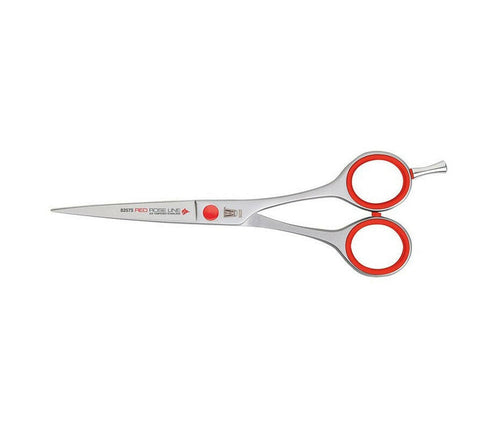 Witte Red Rose Line - straight scissors with a hook and micro-grind.