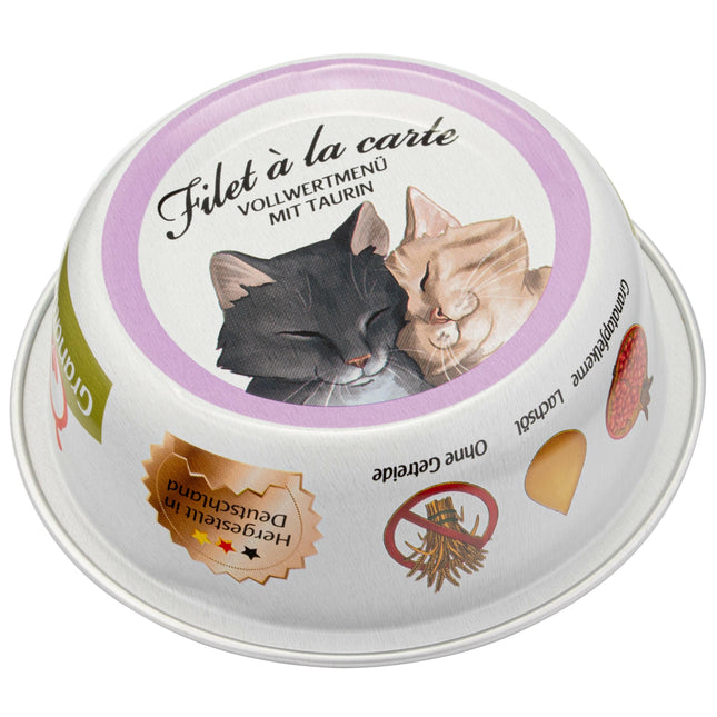 GranataPet Filet à la carte Chicken Pur - wet food for cats, chicken fillets in their own sauce.