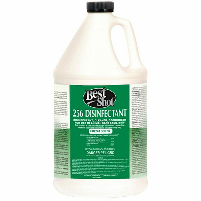 Best Shot 256 Disinfectant Fresh - concentrated cleaning and disinfecting liquid with a fresh scent.
