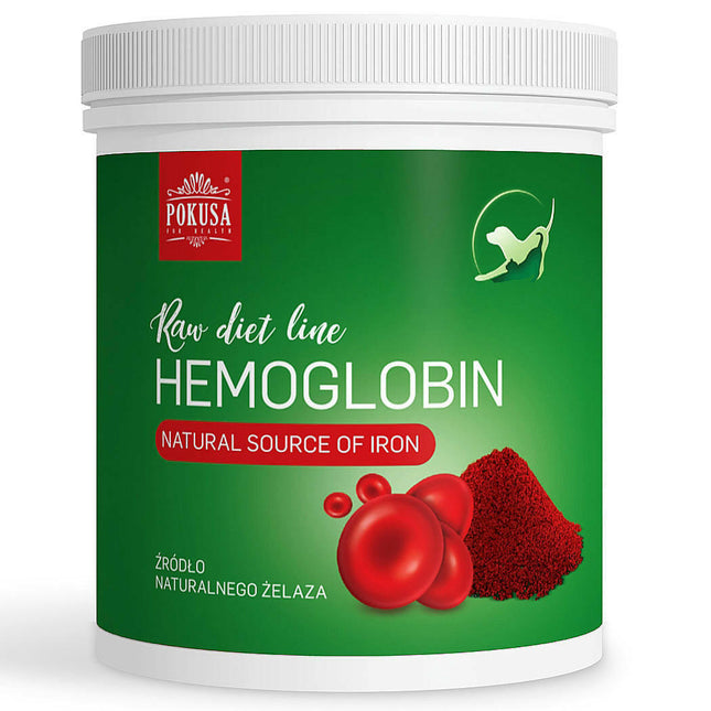 Pokusa RawDietLine Hemoglobin - supplement to address iron deficiencies in dogs and cats.