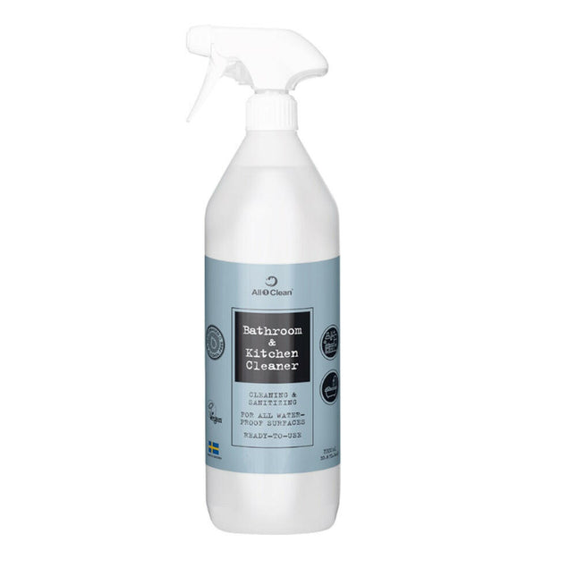 All1Clean Bathroom & Kitchen Cleaner - bathroom and kitchen cleaning agent, disinfects.