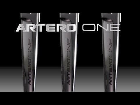 Artero One Curved Left Scissors - professional grooming scissors for left-handed individuals, curved.