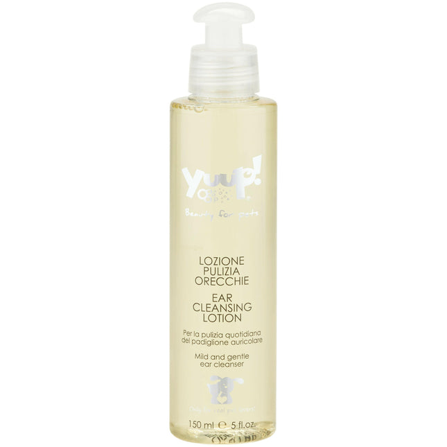 Yuup! Home Ear Cleaning Lotion - ear cleaning solution for pets with natural extracts.