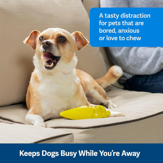PetSafe Busy Buddy Frosty Cone - Chew Toy for Frozen Treats for Dogs, Ice Cream Cone.