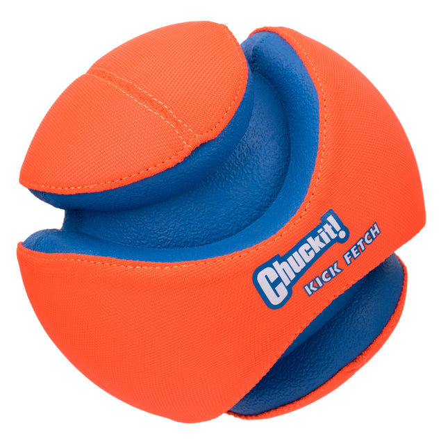 Chuckit! Kick Fetch - indestructible ball for dogs.