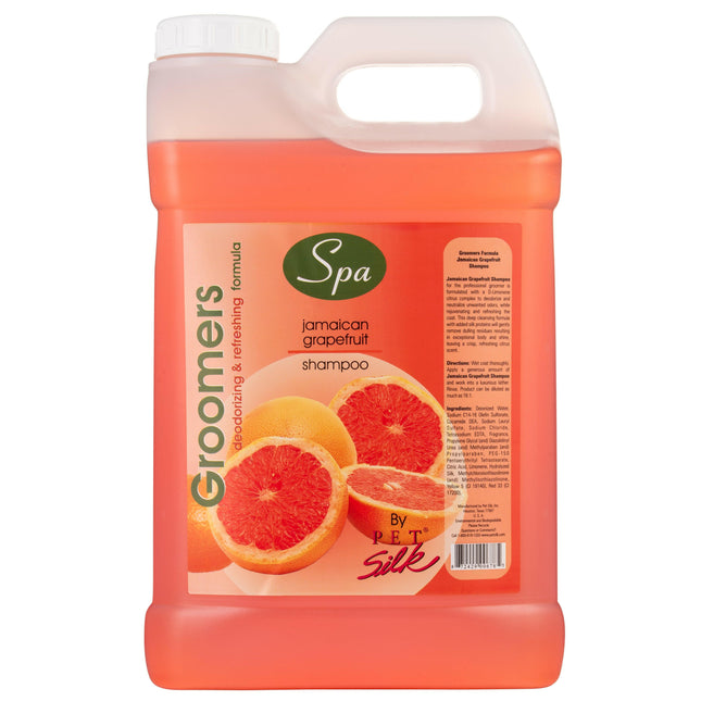 Pet Silk Spa Formula Jamaican Grapefruit Shampoo - deodorizing and refreshing shampoo with a citrus scent, concentrate 1:16 - 9.5L.