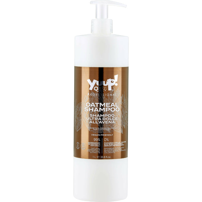Yuup! Oatmeal Shampoo - professional oatmeal shampoo for sensitive skin of dogs and cats, concentrate 1:20.