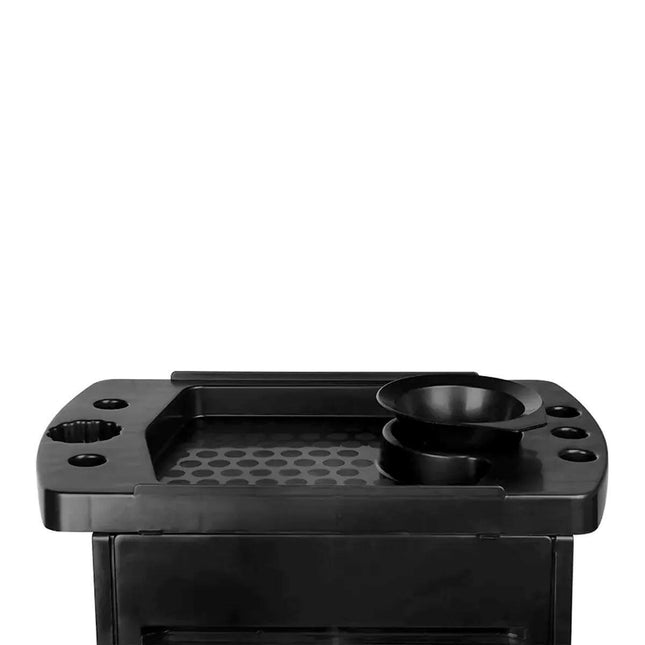 Activ Hair System 8 - 5 - mobile grooming assistant with 5 drawers + shelf, made of plastic.