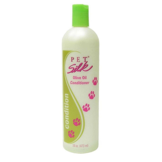 Pet Silk Oil Conditioner - moisturizing conditioner with proteins, vitamins, and olive oil, concentrate 1:16.
