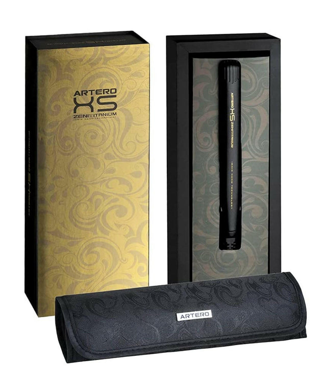 Artero XS Zenit Titanium - professional mini straightener with titanium plates.