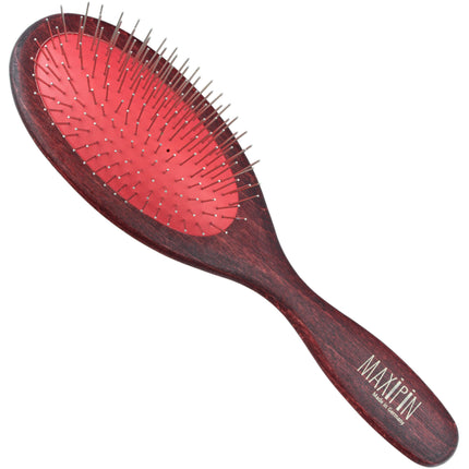 Maxi Pin - large, firm dog grooming brush with short pins.