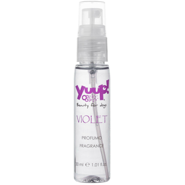 Yuup! - perfumes for dogs and cats, with a subtle floral scent.