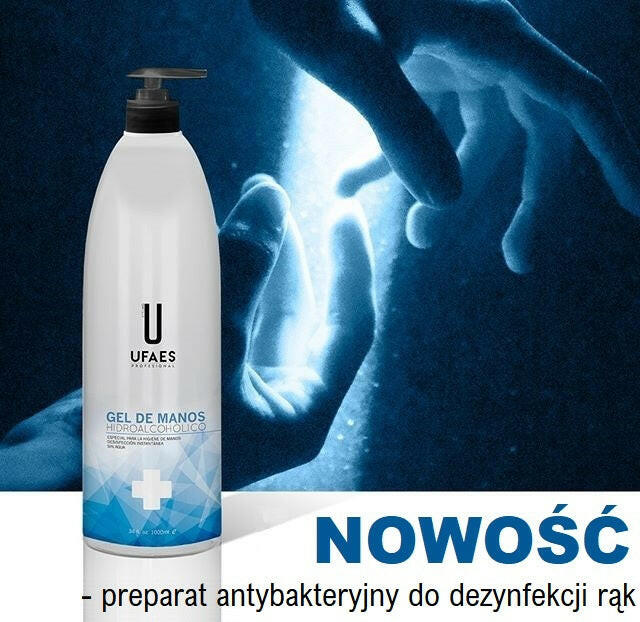 Ufaes De Manos - professional antibacterial hand disinfectant liquid.