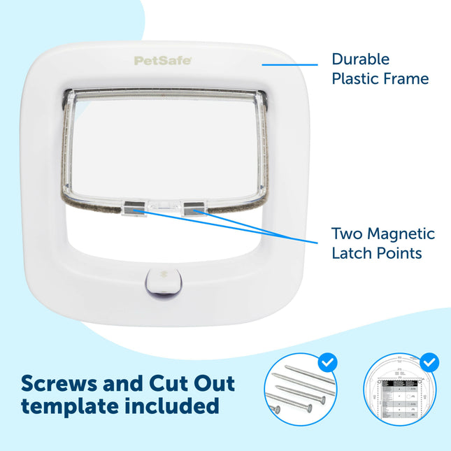 PetSafe Manual - Locking Cat Flap - Cat Door with Built-in Tunnel.
