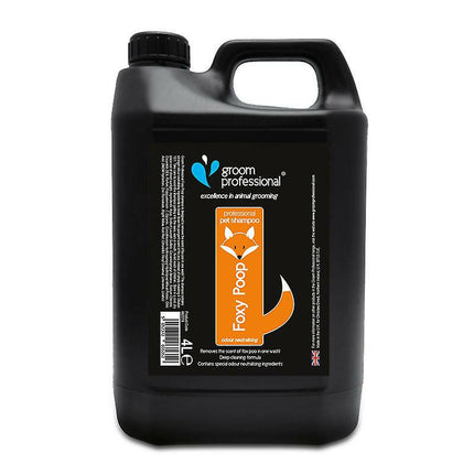 Groom Professional Foxy Poop Shampoo - shampoo for removing tough stains and odors from pet fur, concentrate 1:10.