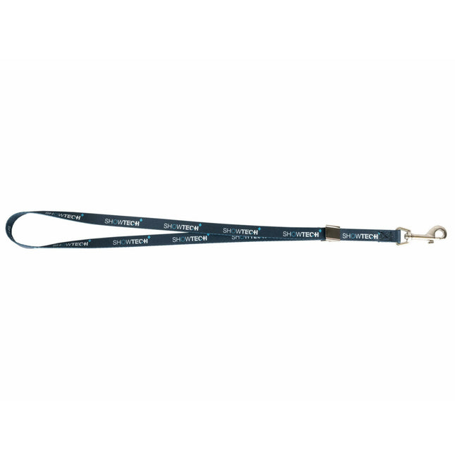 Show Tech Grooming Noose Grey with Logo 57x1.5 cm - grooming noose with adjustable neck circumference, grey.