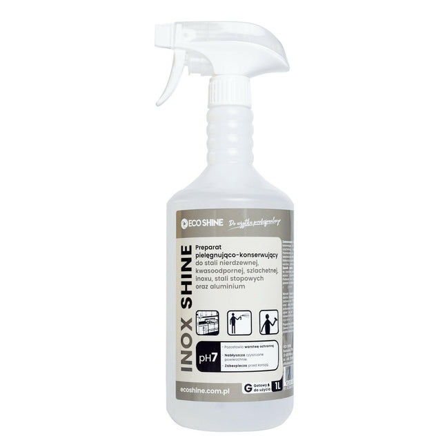 Eco Shine Inox Shine - stainless steel and acid-resistant cleaning solution.