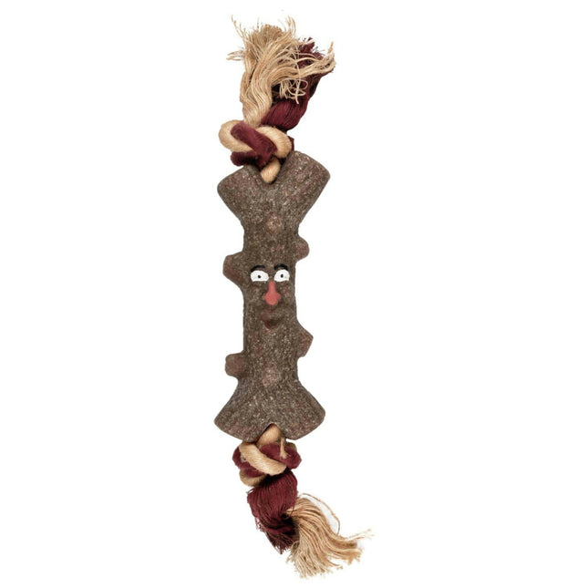 Flamingo Woody Branch & Rope - dog toy.