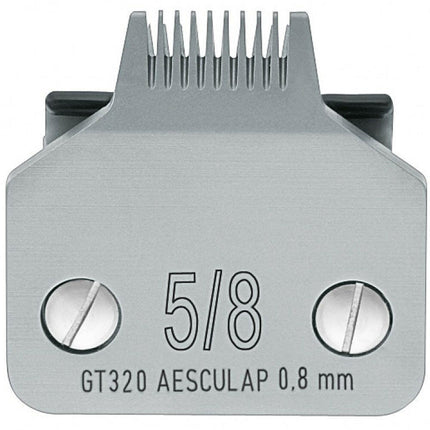 Aesculap 5/8 - Snap-On clipper blade, perfect for the muzzle.