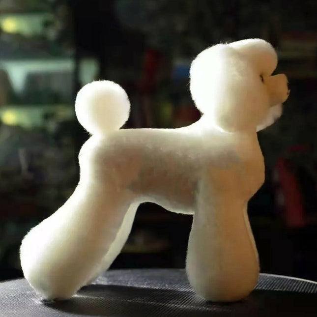 Mr. Jiang Teddy Full Body Hair - interchangeable fur for Teddy grooming mannequin, cream..