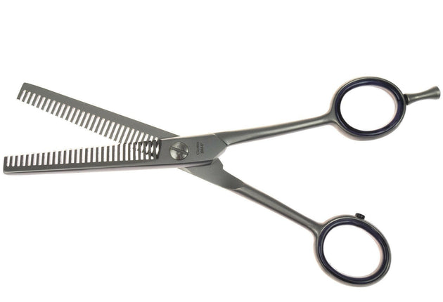 Gotta Solingen Double-Sided Thinning Shears with 30 Teeth.