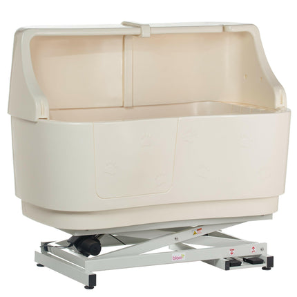 Backrest for Electric and Stationary Bathtub Blovi - Ecru.