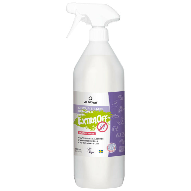 All1Clean Odour & Stain Remover ExtraOff - liquid for removing organic stains and unpleasant odors.