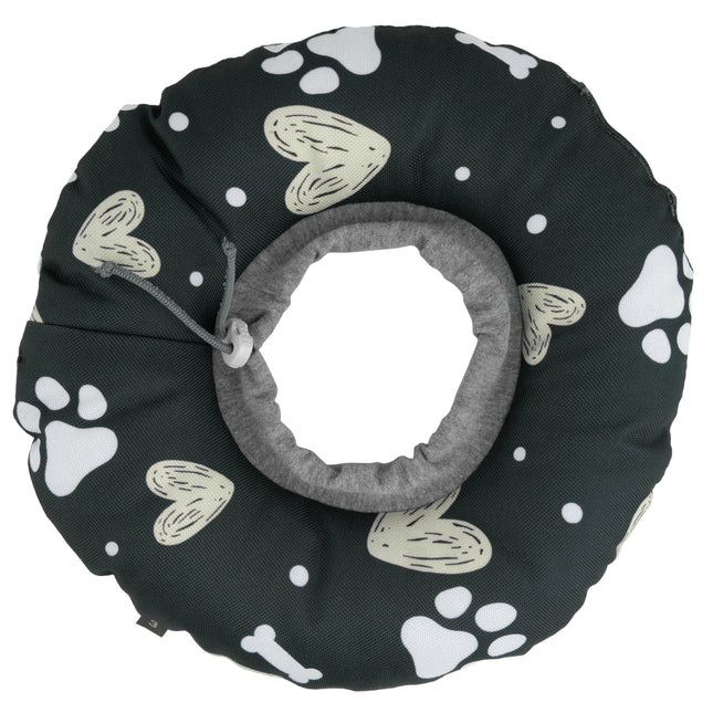 Biglo Pet Recovery Soft Cone Dark - soft collar for dogs and cats, soft.