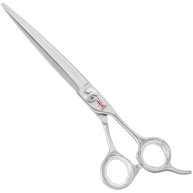 Yento Ergo Line Straight Scissors - professional, very lightweight straight scissors made from Japanese Hitachi steel.