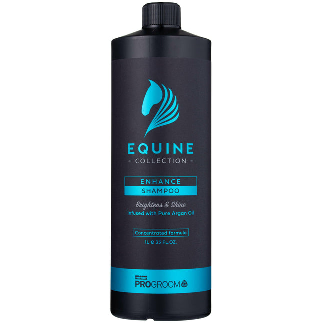 ProGroom Equine Collection Enhance Shampoo - horse shampoo that enhances coat color and adds shine, concentrate.