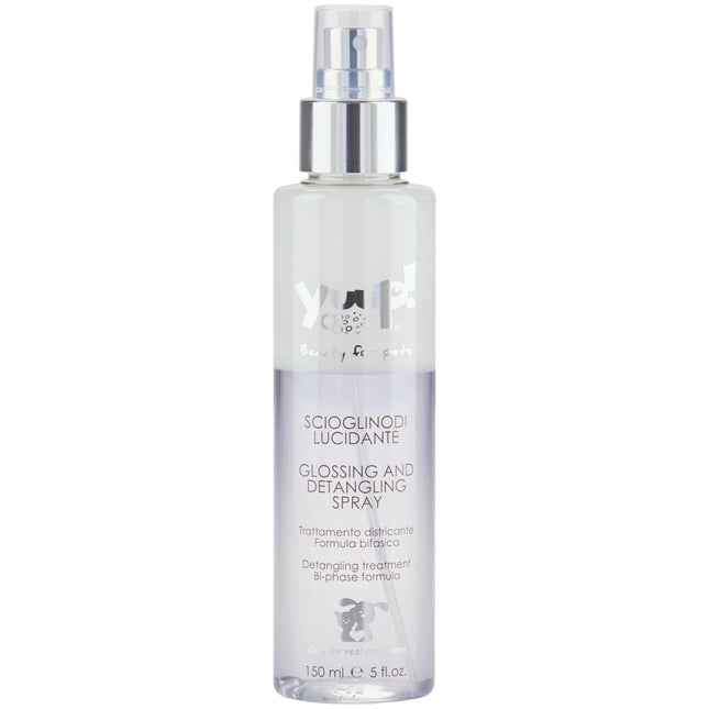 Yuup! Home Glossing and Detangling Spray - nourishing two-phase formula that facilitates combing and adds shine to the fur.