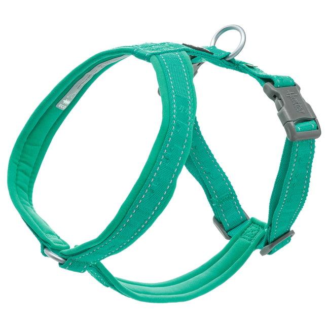 Hurtta Casual Eco Y - Harness Peacock - guard harness for dogs made from recycled materials - 30 - 35.