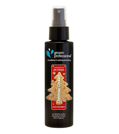 Groom Professional Christmas Cookies Cologne - Perfume for Dogs with Gingerbread Scent.
