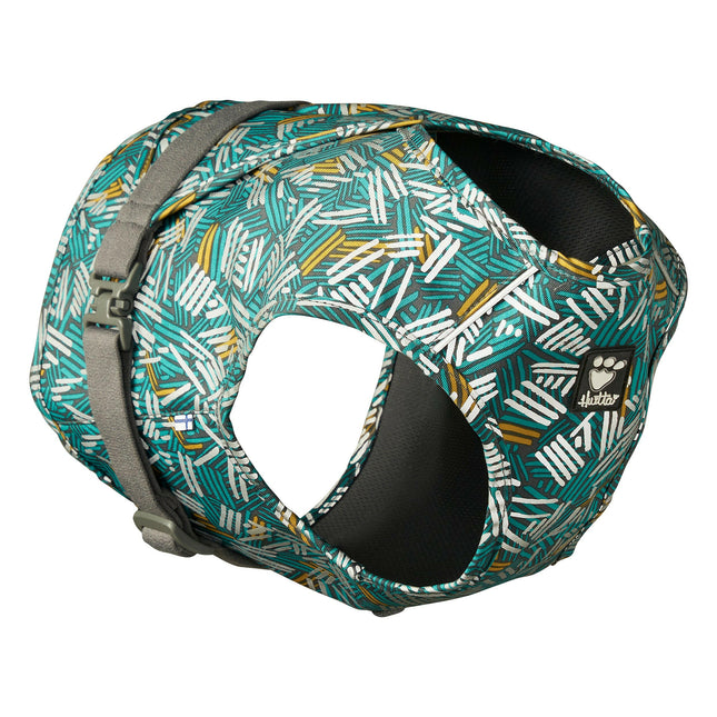 Hurtta Safety Wrap Eco Peacock - reflective vest for dogs - 30 - 40.